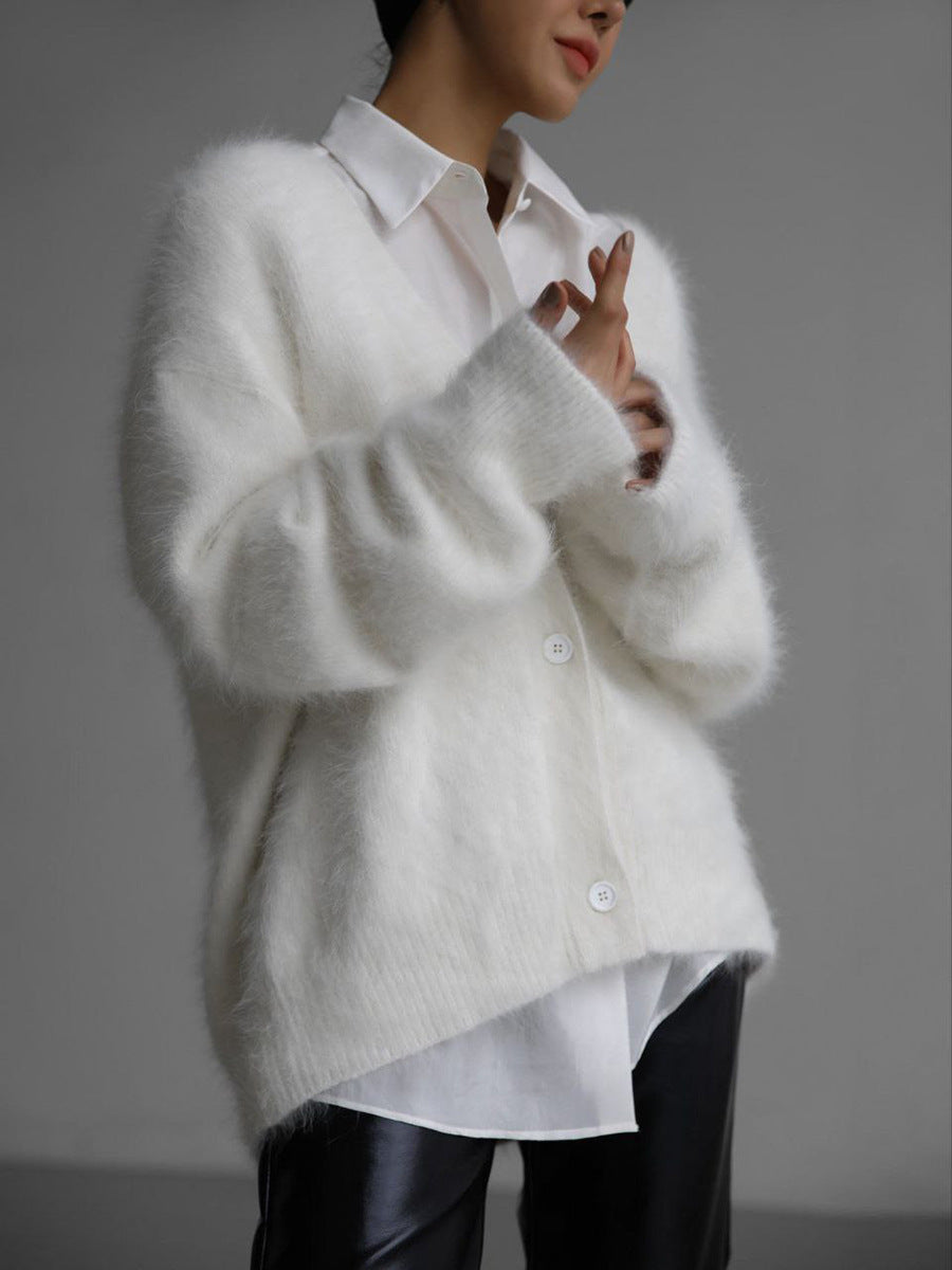 WolffMode: Timeless and Elegant Overall Cardigan